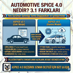 Automotive SPICE 4.0 Nedir? 3.1 Farkları