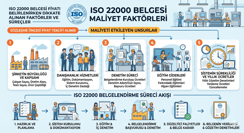 ISO 22000 yatırımının işletmeye sağladığı katkılar