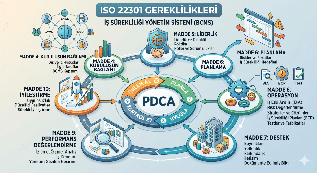 Bilişim, Yazılım ve Veri Merkezi Firmaları İçin ISO 22301