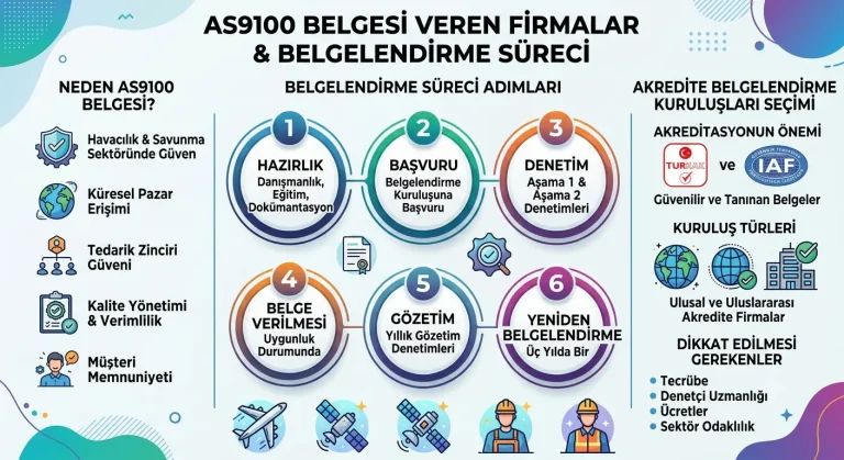 AS9100 belgesi veren firmalar