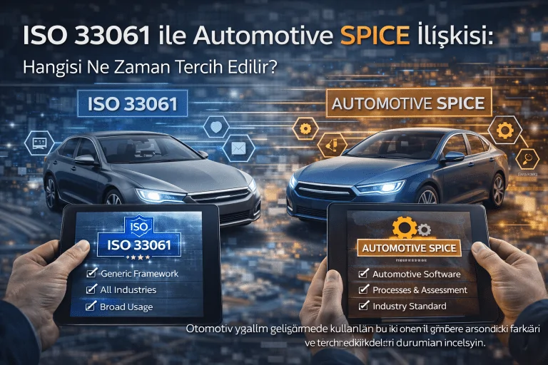 ISO 33061 ile Automotive SPICE İlişkisi: Hangisi Ne Zaman Tercih Edilir?