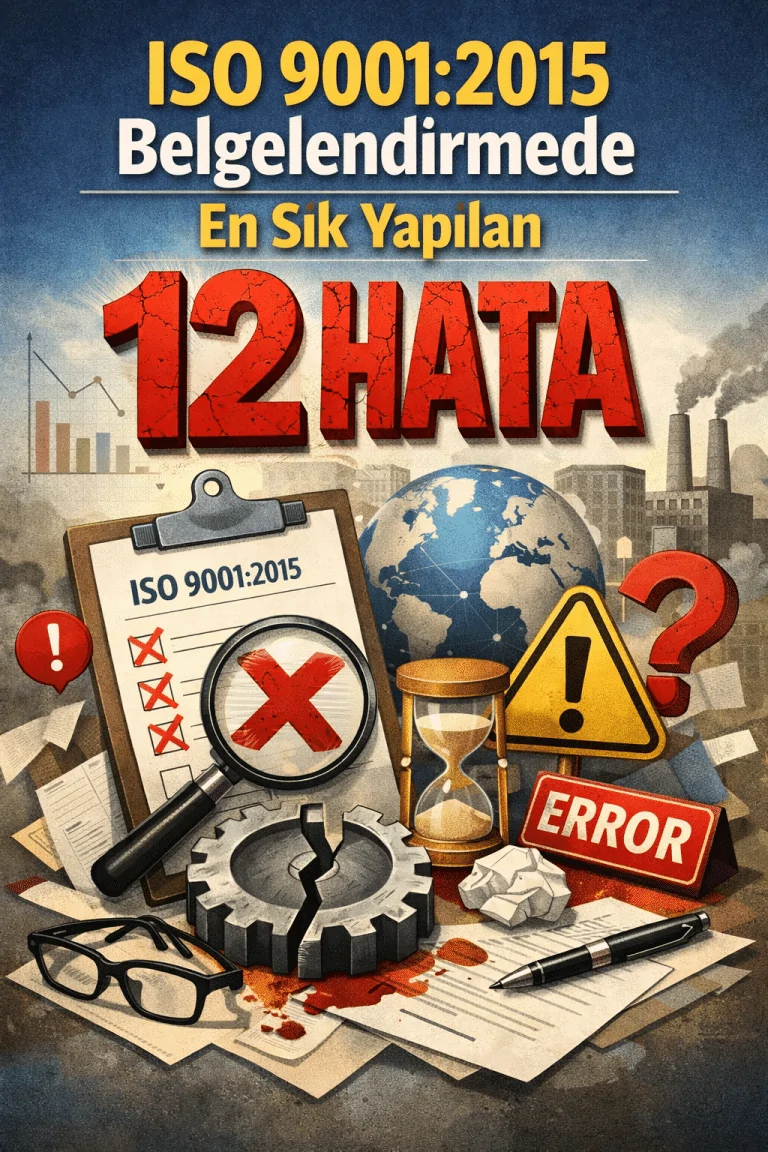 ISO 9001:2015 Belgelendirmede En Sık Yapılan 12 Hata