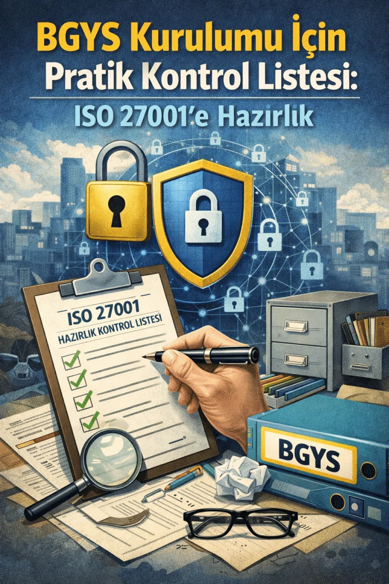 BGYS Kurulumu İçin Pratik Kontrol Listesi: ISO 27001’e Hazırlık