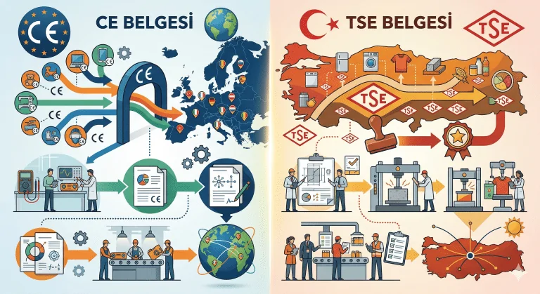 CE Belgesi ile TSE Arasındaki Fark Nedir?